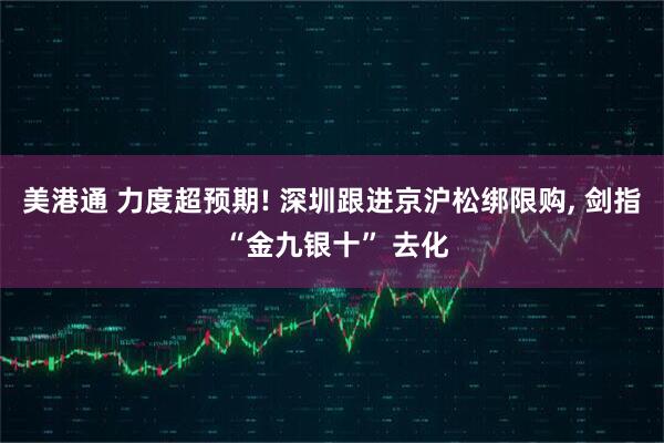 美港通 力度超预期! 深圳跟进京沪松绑限购, 剑指 “金九银十” 去化